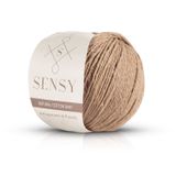 Premium Amigurumi İpi Punch (PANÇ) Baby Soft Cotton 50 gr Örgü İp (Vizon)