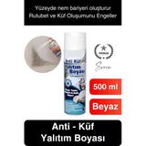 Premium Anti Küf Yalıtım Boyası Sprey Beyaz Rutubet Oluşumunu Engeller Duvar Derleme Önleyici 500 ml