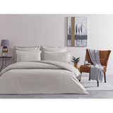Premium Basic Nev.TK Stripe King Çift Kişilik Nevresim Takımı Gri
