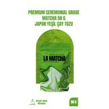 Premium Ceremonial Grade Matcha 50 g – Japon Yeşil Çay Tozu