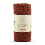 Premium Chic&Easy 200 gr Slim Supra Makrome İpi Mumlu İp Runner İpi Çanta İpi Pase İp (Bakır)