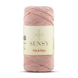 Premium Chic&Easy 200 gr Slim Supra Makrome İpi Mumlu İp Runner İpi Çanta İpi Pase İp (Gül Pembe)
