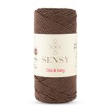 Premium Chic&Easy 200 gr Slim Supra Makrome İpi Mumlu İp Runner İpi Çanta İpi Pase İp (Kahverengi)
