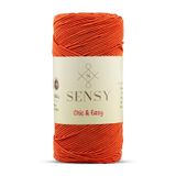 Premium Chic&Easy 200 gr Slim Supra Makrome İpi Mumlu İp Runner İpi Çanta İpi Pase İp (Turuncu)