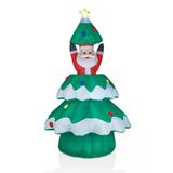 Premium Collection 190 Cm Tree Man Hareketli Ve Işıklı Yılbaşı Süs Dekorasyon