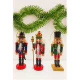 Premium Collection 3'Lü 12.5 Cm Kurşun Asker Seti Dekoratif Yılbaşı Süsü