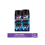 Premium Collection Erkek Sprey Deodorant Blue Lavender 72 Saat Ferahlık 150 ml X2