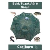 Premium Dayanıklı Özel Fermuarlı Yem Bölmeli Pratik Kolay Kurulum 6 Girişli Kuş Balık Ağı