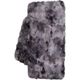 Premium Deri Taban, Yüksek Tüylü Yumuşak, Post Banyo Paspası 2'li 100X60 - 60X50 cm - Antrasit