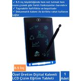 Premium Dijital Kalemli Çocuk Eğitim Tableti Grafik Ders Not Ödev Resim LCD Writing Tablet Mavi