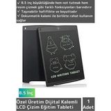 Premium Dijital Kalemli Çocuk Eğitim Tableti Grafik Ders Not Ödev Resim LCD Writing Tablet Siyah