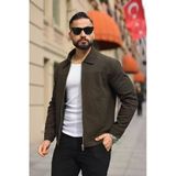Premium Dokulu Kumaş Mevsimlik Ceket