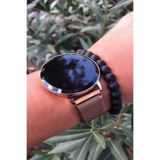 Premium Dokumatik Led Ekran Mıklatıslı Hasır Kordon Unisex Kol Saati-bileklik Hediyeli