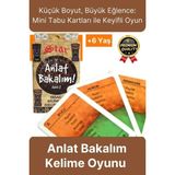 Premium Eğitici Öğretici Kız Erkek Çocuk Aile Anlat Bakalım Kelime Oyunu Mini Tabu Kartları 6+ Yaş - diğer