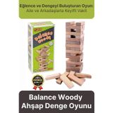 Premium Eğlence Parti Etkinlik Aile Strateji Koordinasyon Gelişimi Balance Woody Ahşap Denge Oyunu