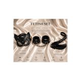 Premium Fetiş Seti Deri Kedi Maskesi Kelepçe ve Kırbaç 3’lü Fantazi Oyun Seti TYC3828D11375F14C9B2B9800