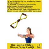 Premium Fitness Aerobik Pilates Jimnastik Egzersiz Spor Kas Açma-Germe Güçlenme Body Direnç Lastiği