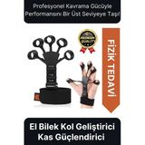 Premium Fizik Tedavi Silikon El Bilek Parmak Kas Kol Güçlendirici Geliştirici Egzersiz Lastik Kayışı