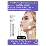 Premium Günlük Kullanım Suya Dayanıklı Ipli Yüz Kaş&göz Vücut Gıdı Gerdirme Bandı 3'lü Set 30 Adet