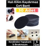 Premium Halı Kilim Sabitleyici Koltuk Kaydırmaz Kendinden Yapışkanlı Yıkanabilir 30 Adet Cırt Bant
