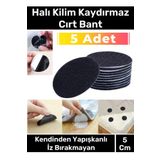 Premium Halı Kilim Sabitleyici Koltuk Kaydırmaz Kendinden Yapışkanlı Yıkanabilir 5 Adet Cırt Bant