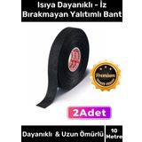 Premium Isıya Dayanıklı Aşınma Direnci Kalıntı Bırakmayan Alev Geciktirici 10mt Yalıtım Bant 2 Adet