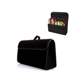 Premium Kalın Araba Bagaj Düzenleyici Çanta - 50 X 24 X 17 Cm - Suya Dayanıklı