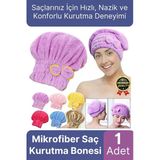 Premium Kalite Esnek Hızlı Emici Banyo Havuz Duş Mikrofiber Havlu Saç Kurutma Bonesi 30X25x16