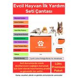 Premium Kamp Seyahat Günlük Dolaşım Piknik Evcil Hayvan Kedi Köpek İlk Yardım Seti Çantası