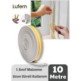 Premium Kapı Pencere Soğuk Toz Geçirmez İzolasyon Fitili Kendinden Yapışkanlı Isı Yalıtım 2x5 10 Mt 10 Metre