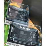 Premium Kare ve Dikdörtgen Borcam Tepsi Seti, Dayanıklı ve Şık Tasarım - Ahşap - Bej - Siyah - Seçenek 1