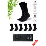 Premium Klasik Uzun Boy Siyah Renk Kışlık Erkek Bambu Soket Çorap