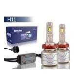 Premium Led Xenon Ampülü 65W 12V 25000 Lumen 6500 Kelvin Beyaz Işık H11