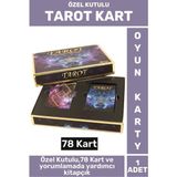 Premium Manevi Ruhsal Rehberlik Kader 78 Kartlı Özel Kutulu Yorumlama Kitapçıklı Tarot Kartları - Çok Renkli