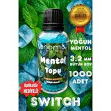 Premium Mentol Topu Switch Aroma Kapsülleri Yoğun Mentol Ice Mint 1.000 Adet