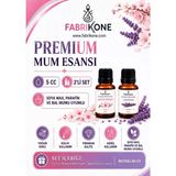 Premium Mum Esansı 5 Cc 2'Li Set - Japon Kirazı, Lavanta - Soya Wax, Parafin, Jel Wax Ve Bal Mumu Uyumlu Bkfab2jklv5