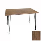 Premıum Mutfak Masası 70X120 Esb (Werzalit, Wermodin Ve Allzalit Tabla) - Rustik Dark