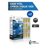 Premium Omega 3 Balık Yağı 45 X 2 Kapsül - ( 2li Avantaj Paketi)