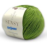 Premium Orijeans Amigurumi Ipliği Punch (Panç) Baby Soft Cotton 50 gr Jeans Ip Örgü Ipi - Yeşil