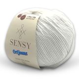 Premium Orijeans Amigurumi İpliği Punch Panç Baby Soft Cotton 50 Gr Örgü İpi (Beyaz)