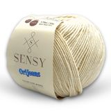 Premium Orijeans Amigurumi İpliği Punch Panç Baby Soft Cotton 50 Gr Örgü İpi (Ekru)