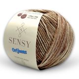 Premium Orijeans Amigurumi İpliği Punch Panç Baby Soft Cotton 50 Gr Örgü İpi (Toprak)