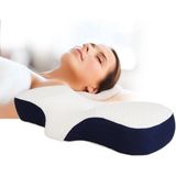 Premium Ortopedik Yastık – Konturlu Boyun Yastığı, Hafızalı Köpük, Ergonomik Boyun ve Omuz Desteği, Serinletici ve Kokusuz, Yan ve Sırtüstü Yatanlar İçin (Beyaz Acık Gri)