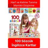Premium Özel Üretim Zeka Geliştirici Yabancı Dil Eğitici Çocuk Ilk 100 Sözcük Ingilizce Türkçe - diğer