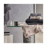 Premium Pamuk 85X150 cm Banyo Havlusu Siyah - 001-Beyaz - Option-1