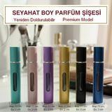 Premium Parfüm Şişesi Parfüm Şişesinden Doldurulabilir Çanta Içi Cep Parfüm Şişesi 8Ml Dolan Şişe