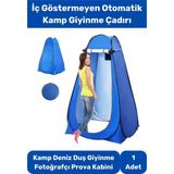 Premium Pencereli Fermuarlı Kamp Deniz Duş Giyinme Wc Fotoğrafçı Iç Göstermeyen Prova Kabin Çadır