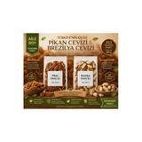Premium Pikan Cevizi İçi & Brezilya Cevizi Karışık Paket 500 G (250 G + 250 G) | Doğal, Katkısız, Ekonomik Aile Paketi
