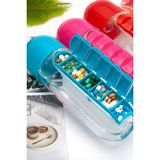 Premium Pillbox 7 Bölmeli Ilaç Kutulu Matara 600ML Haftalık Ilaç Saklama Kutusu ve Suluk - 1