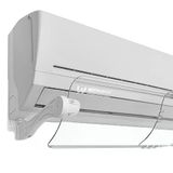 /Premıum Plus - Bölünmüş Klimalar İçin Uygun Ayarlanabilir Ac Hava Deflektörü. Soğutma Ve Isıtma Sirkülasyonunu Geliştirin - Havalandırma Uzunluğu (60 İla 110 Cm)